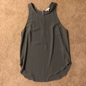 Aritzia Wilfred Sévres Blouse - Light Grey